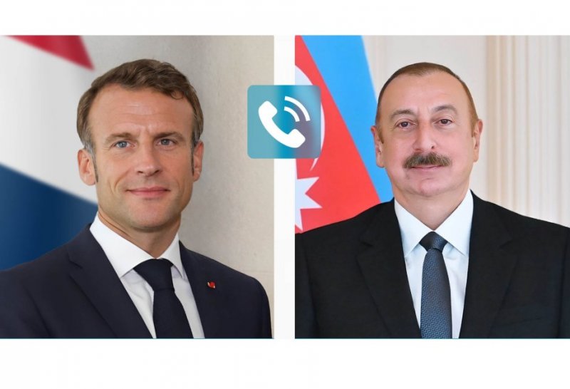   President Ilham Aliyev holds phone conversation with French counterpart Macron  