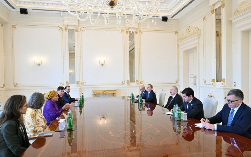   President Ilham Aliyev receives UN Deputy Secretary-General  