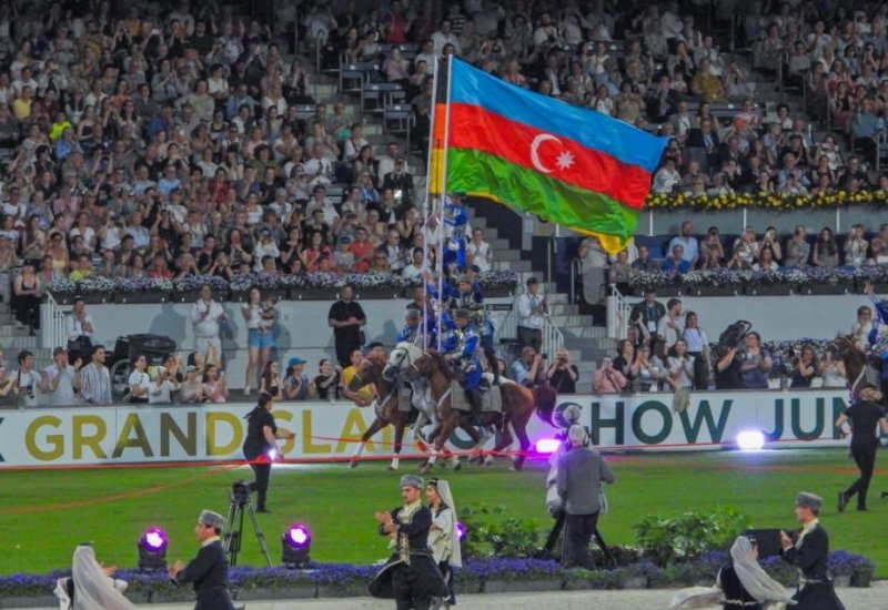 Garabagh horses and Azerbaijani music draw attention in Europe -  PHOTOS 
