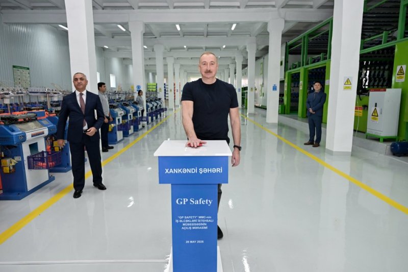 Work gloves manufacturing enterprise inaugurated in Khankendi