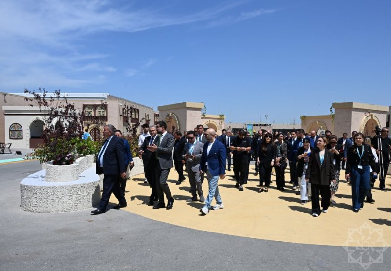 News about - NGO and media reps visit Baku Olympic Stadium to view WUF13 preparations