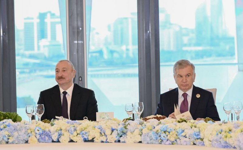 2026/05/3-1779138299.jpg + WUF13-də iştirak edən dövlət başçılarının və nümayəndə heyətlərinin şərəfinə rəsmi ziyafət verilib News about - WUF13-də iştirak edən dövlət başçılarının və nümayəndə heyətlərinin şərəfinə rəsmi ziyafət verilib