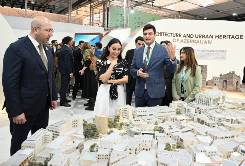 News about - Leyla Aliyeva and Arzu Aliyeva tour the Urban Expo exhibition -  PHOTOS 