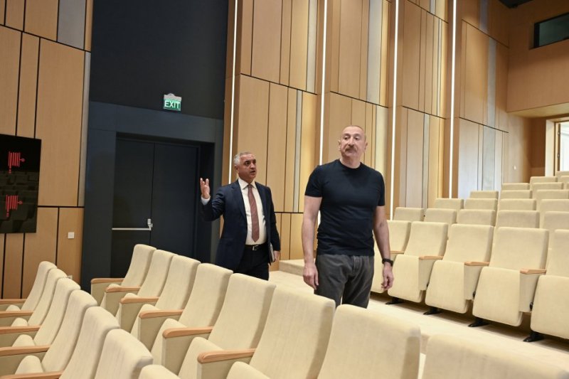 News about - Prezident İlham Əliyev Xankəndidə əsaslı şəkildə yenidən qurulmuş Mədəniyyət Mərkəzinin açılışında iştirak edib