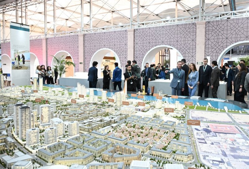 News about - Leyla Aliyeva and Arzu Aliyeva tour the Urban Expo exhibition -  PHOTOS 