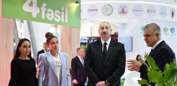   Prezident İlham Əliyev 19-cu “Caspian Agro Week” və 31-ci “InterFood Azerbaijan” sərgiləri ilə tanış olub - YENİLƏNƏCƏK  