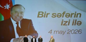 Heydər Əliyev Mərkəzində Ümummilli Lider Heydər Əliyevə həsr edilən “Bir səfərin izi ilə” filmi nümayiş olunub