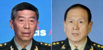 China hands suspended death sentences to two former defense ministers