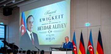 Ulu Öndər Heydər Əliyevin anadan olmasının 103-cü ildönümü Berlində qeyd edilib