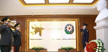 Hərbi Prokurorluq Heydər Əliyevin anadan olmasının 103-cü ildönümünə həsr olunan tədbir keçirib