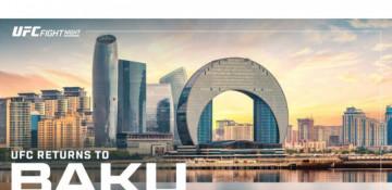  “UFC Fight Night Baku”nun döyüş siyahısı müəyyənləşib