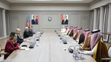 Səudiyyə Ərəbistanı heyəti WUF13 üçün Azərbaycandadır: Baş nazirin müavini ilə görüş keçirilib