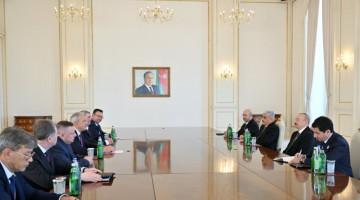   Prezident İlham Əliyev Belarus Milli Assambleyası Nümayəndələr Palatasının sədrini qəbul edib  