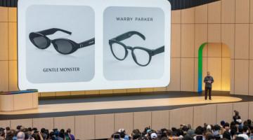 Google unveils smart glasses, taking on Meta