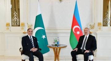   Pakistanın Baş naziri Şahbaz Şərif İlham Əliyevi Müstəqillik Günü münasibətilə təbrik edib  
