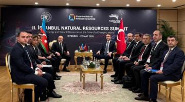 Pərviz Şahbazov İstanbulda Türkiyə və Moldovanın energetika nazirləri ilə görüşüb