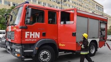 FHN: Ötən həftə 179 yanğına çıxış və bir sıra qəza-xilasetmə əməliyyatı aparılıb