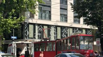 Belqradda tramvay qəzası nəticəsində 10 nəfər xəsarət alıb