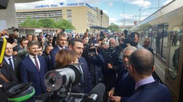 Altıillik fasilədən sonra Bakı–Tbilisi qatarı yenidən fəaliyyətə başlayıb
