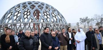 Diplomatic corps representatives visit construction site of New Shusha Mosque