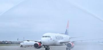 Baku airport welcomes first Belgrade direct flight