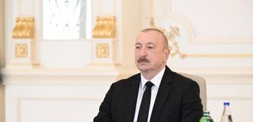 President Ilham Aliyev: We have been living in peace for only nine months