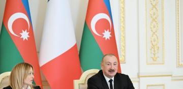 Azərbaycan Prezidenti: Bizim üçün İtaliya bazarı həm neft, həm qaz üçün birinci dərəcəli əhəmiyyət daşıyır