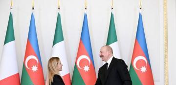 Video highlighting Italian PM Meloni’s visit to Azerbaijan shared on President Aliyev's social media accounts