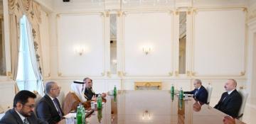   President Ilham Aliyev receives delegation led by Islamic Development Bank Group chairman  