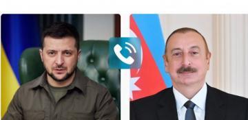    Azerbaijani, Ukrainian presidents hold phone call  
