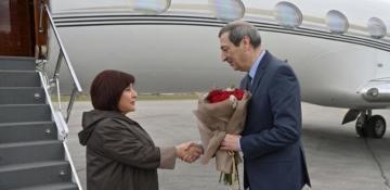 Azerbaijan parliament speaker arrives in Montenegro on working visit