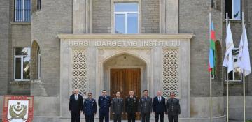Uzbek delegation visits Azerbaijan’s National Defense University
