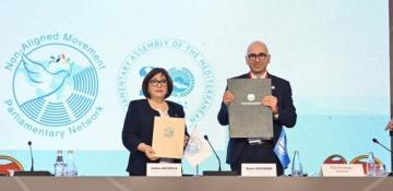 NAM Parliamentary Network, Parliamentary Assembly of Mediterranean ink MOU