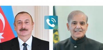   Azerbaijani president, Pakistani prime minister hold phone call  