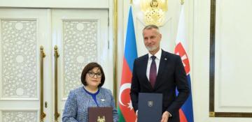 Azerbaijani, Slovak parliaments sign Memorandum of Understanding