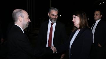 Albanian deputy premier arrives in Azerbaijan
