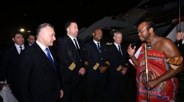 King of Eswatini visits Azerbaijan