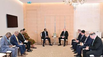 Kenyan president arrives in Azerbaijan