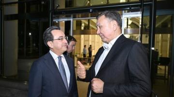 OTS chief arrives in Azerbaijan for WUF13