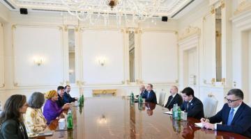   President Ilham Aliyev receives UN Deputy Secretary-General  