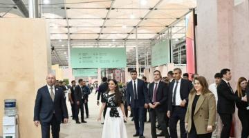 Leyla Aliyeva and Arzu Aliyeva tour the Urban Expo exhibition -  PHOTOS 