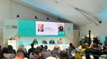 Baku hosts official closing press conference of WUF13