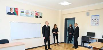 President Ilham Aliyev attends opening of Jabrayil's Shukurbeyli village