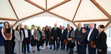   Prezident İlham Əliyev və birinci xanım Mehriban Əliyeva Cəbrayıl rayonuna səfər ediblər  