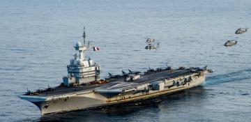 French aircraft carrier group heads to Red Sea