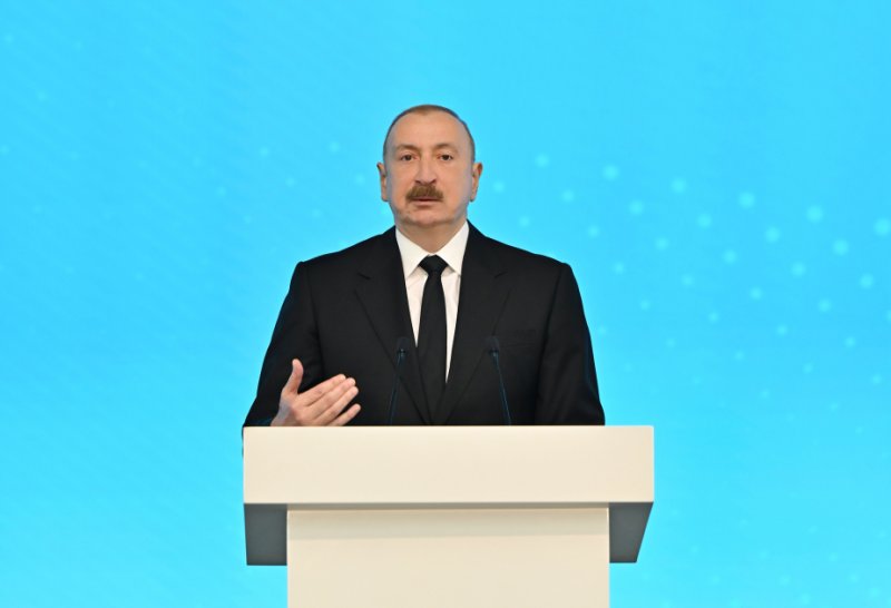 Prezident: Bu gün tərəfdaşlarımızla enerji kabelləri ilə bağlı sıx əməkdaşlıq edirik