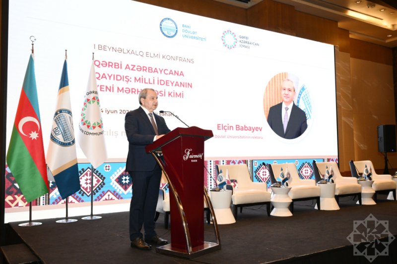 Bakıda Qərbi Azərbaycana qayıdış mövzusunda I beynəlxalq konfrans keçirilir