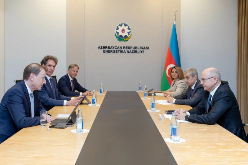 Azərbaycan və Almaniya enerji sahəsində əməkdaşlığı müzakirə edib