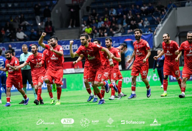   Azerbaijan's national minifootball team becomes European champion  