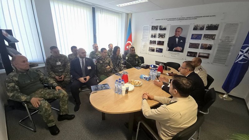 Azərbaycanın NATO yanındakı nümayəndəliyində 9 ölkənin təmsilçiləri ilə görüş keçirilib